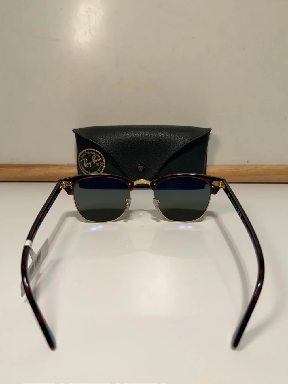 Ray-Ban Polarized Classic Clubmaster Sunglasses, 51mm NWT